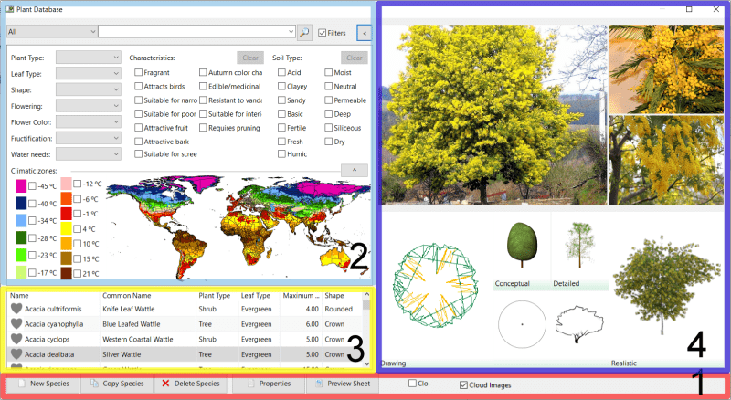 Plant Database | Lands Design Help